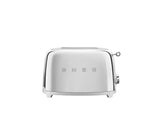 SMEG 2 Slice Toaster with 6 Presets and Defrost Function and Removable Crumb Tray TSF01RDUS, RED