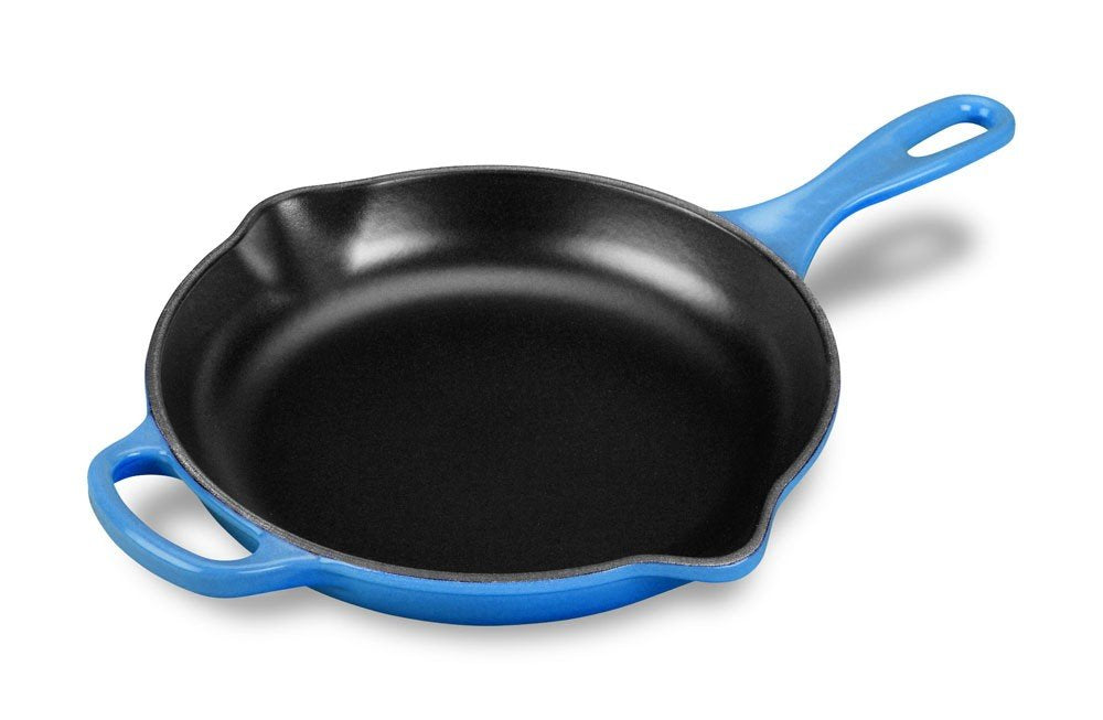 Le Creuset Enameled Cast Iron Signature Iron Handle Skillet, 11.75", Cerise