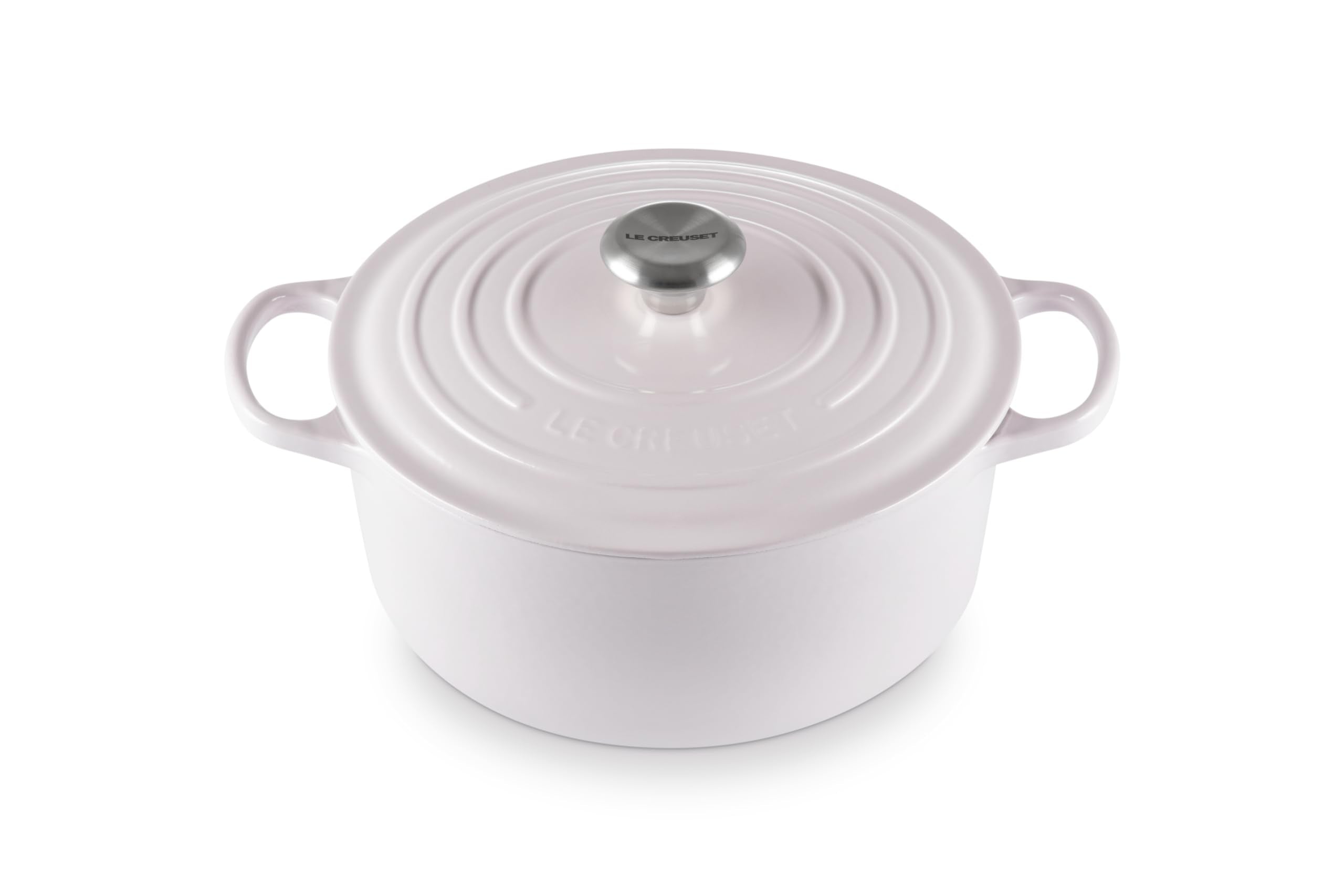 Le Creuset Enameled Cast Iron Signature Round Dutch Oven, 7.25 qt., Cerise