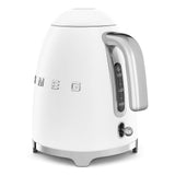 SMEG 50's Retro Style 7 Cup Electric Water Kettle with Automatic Shutoff, Removable Base, and Water Indicator, KLF03CHMUS, Matte Campagne