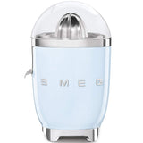 SMEG 50's Retro Style Citrus Juicer with Drip Free Spout, Automatic Activation, and Efficient Straining, Black