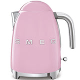 SMEG 50's Retro Style 7 Cup Electric Water Kettle with Automatic Shutoff, Removable Base, and Water Indicator, KLF03CHMUS, Matte Campagne