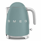 SMEG 50's Retro Style 7 Cup Electric Water Kettle with Automatic Shutoff, Removable Base, and Water Indicator, KLF03CHMUS, Matte Campagne