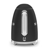 SMEG 50's Retro Style 7 Cup Electric Water Kettle with Automatic Shutoff, Removable Base, and Water Indicator, KLF03CHMUS, Matte Campagne