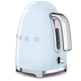 SMEG 50's Retro Style 7 Cup Electric Water Kettle with Automatic Shutoff, Removable Base, and Water Indicator, KLF03CHMUS, Matte Campagne