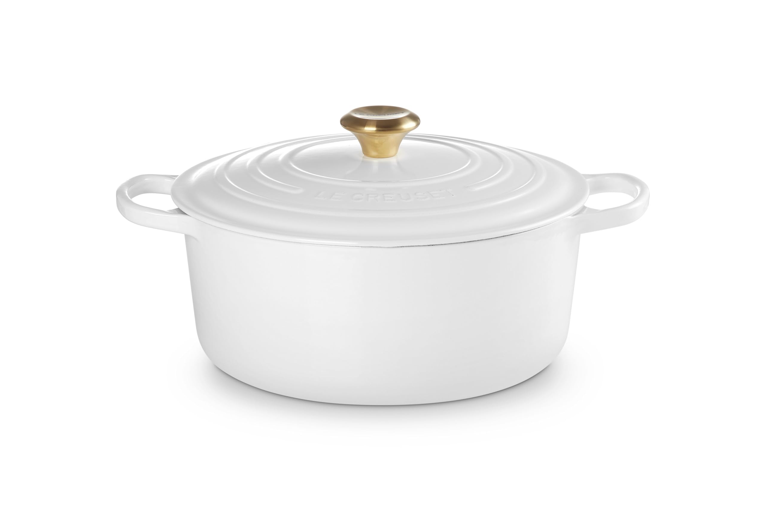 Le Creuset Enameled Cast Iron Signature Round Dutch Oven, 7.25 qt., Cerise
