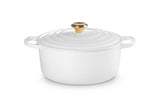Le Creuset Enameled Cast Iron Signature Round Dutch Oven, 7.25 qt., Cerise