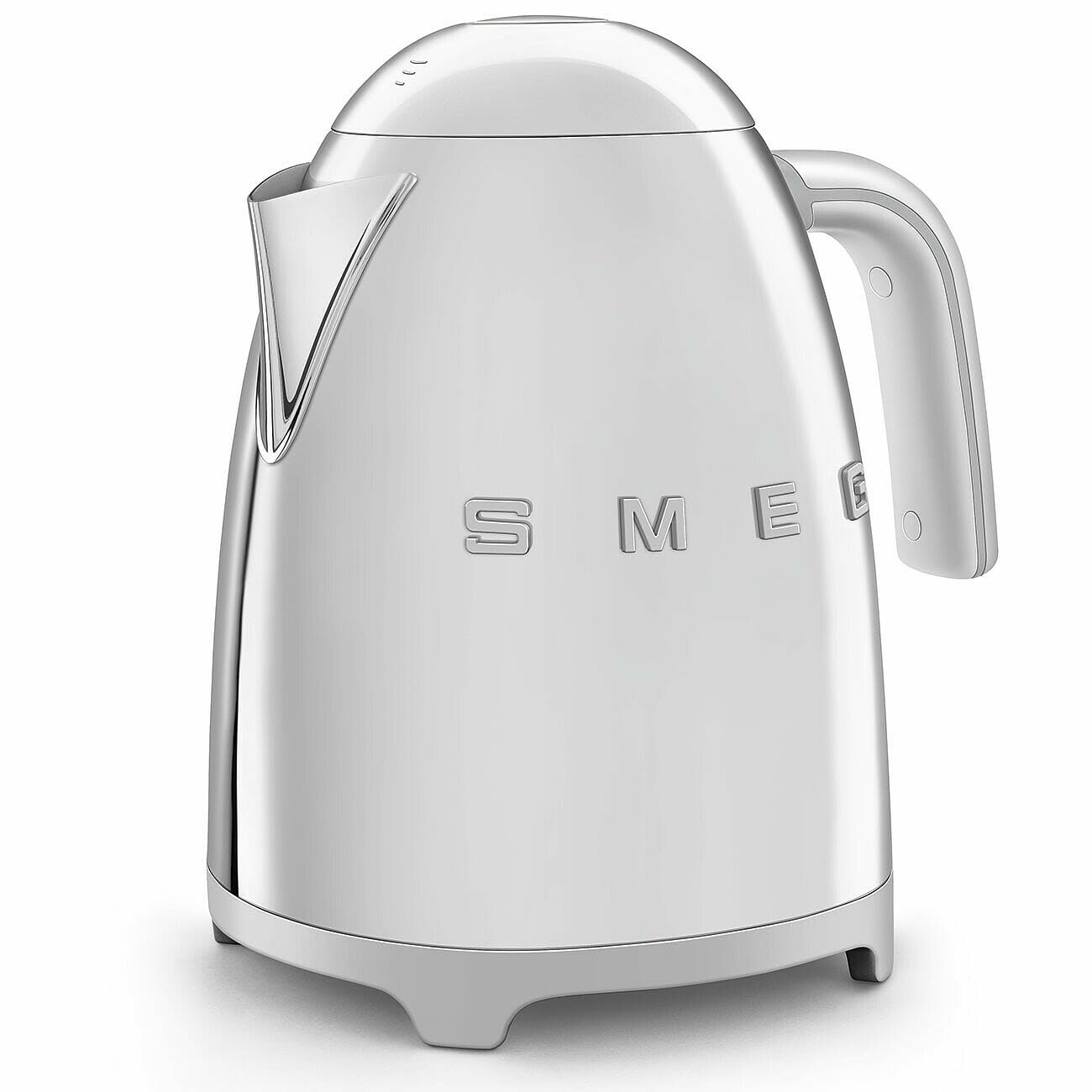 SMEG 50's Retro Style 7 Cup Electric Water Kettle with Automatic Shutoff, Removable Base, and Water Indicator, KLF03CHMUS, Matte Campagne