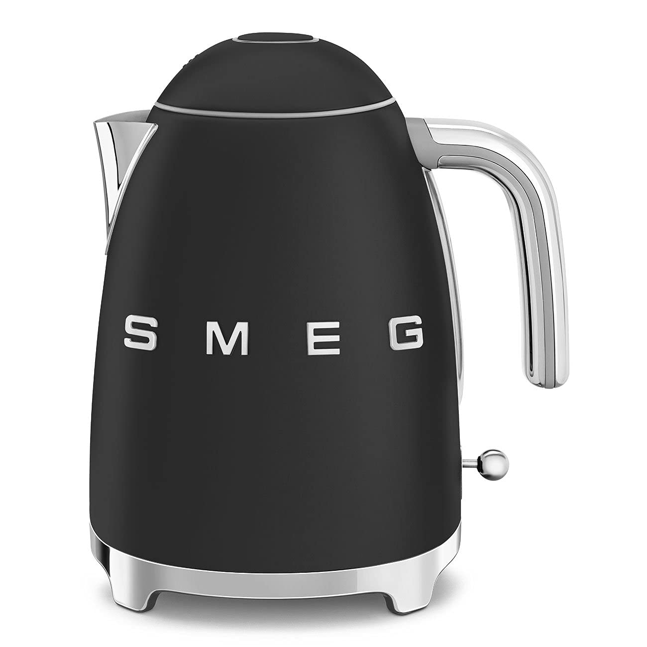 SMEG 50's Retro Style 7 Cup Electric Water Kettle with Automatic Shutoff, Removable Base, and Water Indicator, KLF03CHMUS, Matte Campagne
