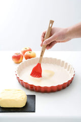 Le Creuset Stoneware Tart Dish, 1.5 qt. (9"), Cerise