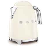 SMEG 50's Retro Style 7 Cup Electric Water Kettle with Automatic Shutoff, Removable Base, and Water Indicator, KLF03CHMUS, Matte Campagne