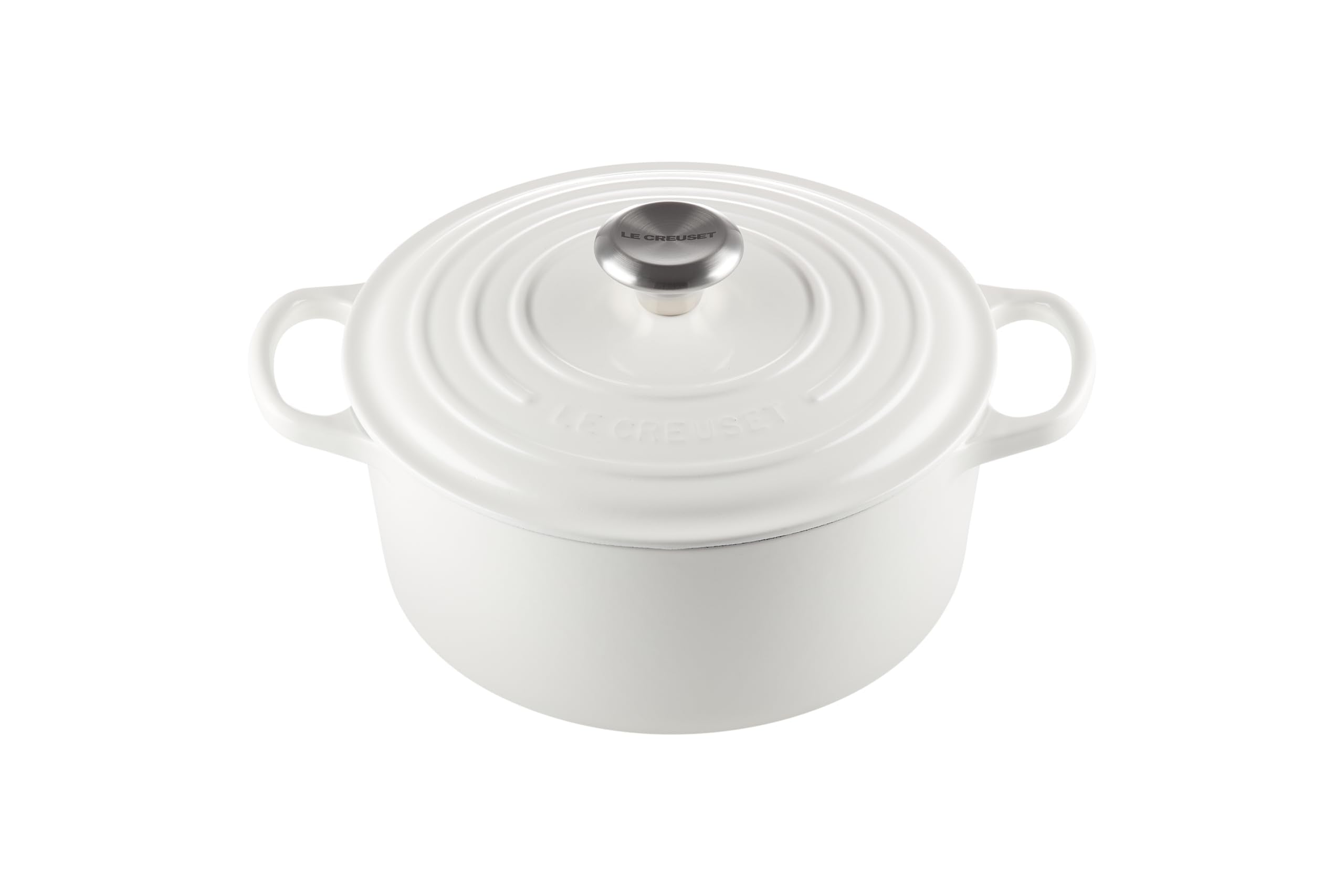 Le Creuset Enameled Cast Iron Signature Round Dutch Oven, 7.25 qt., Cerise