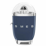 SMEG 50's Retro Style Citrus Juicer with Drip Free Spout, Automatic Activation, and Efficient Straining, Black