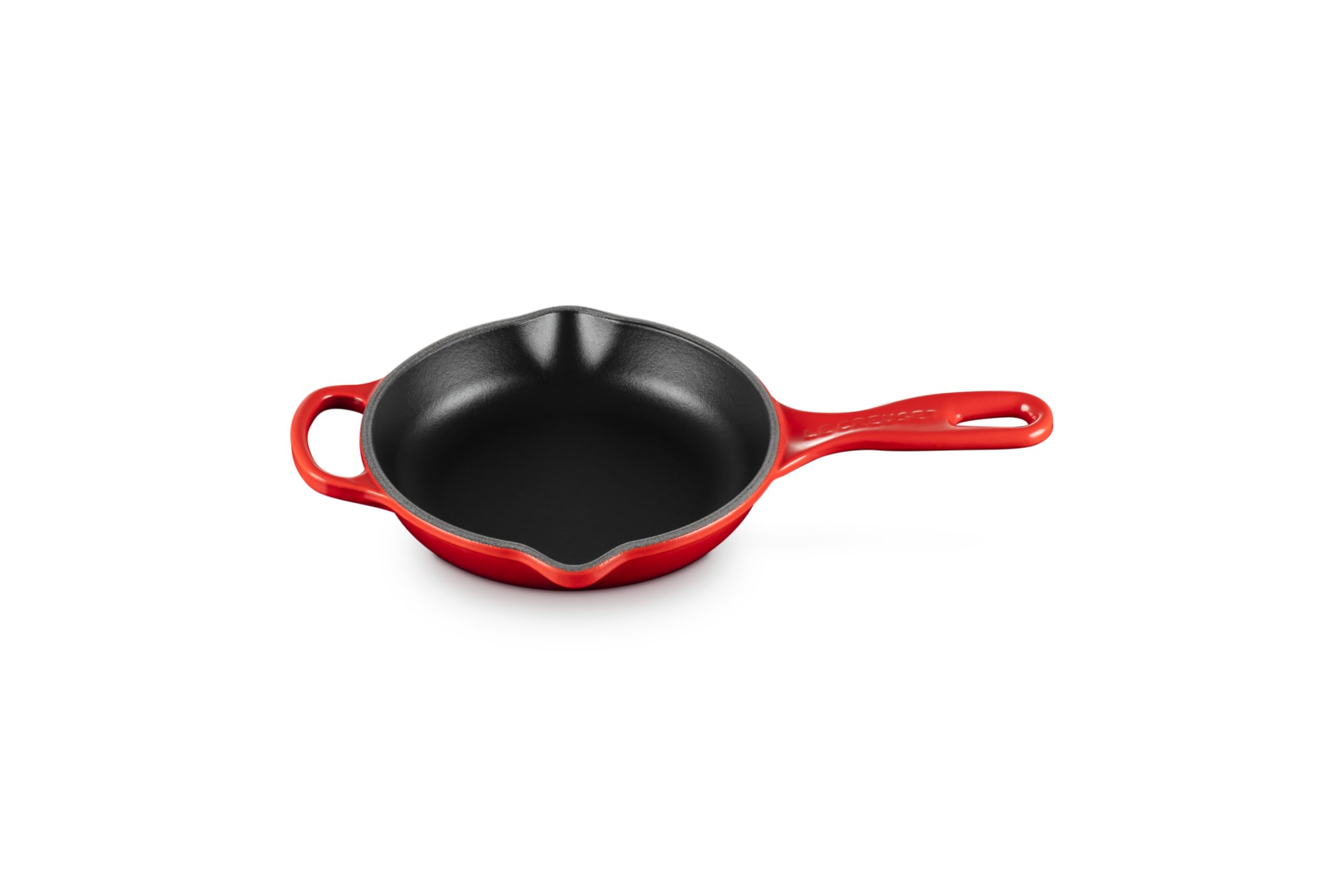 Le Creuset Enameled Cast Iron Signature Iron Handle Skillet, 11.75", Cerise