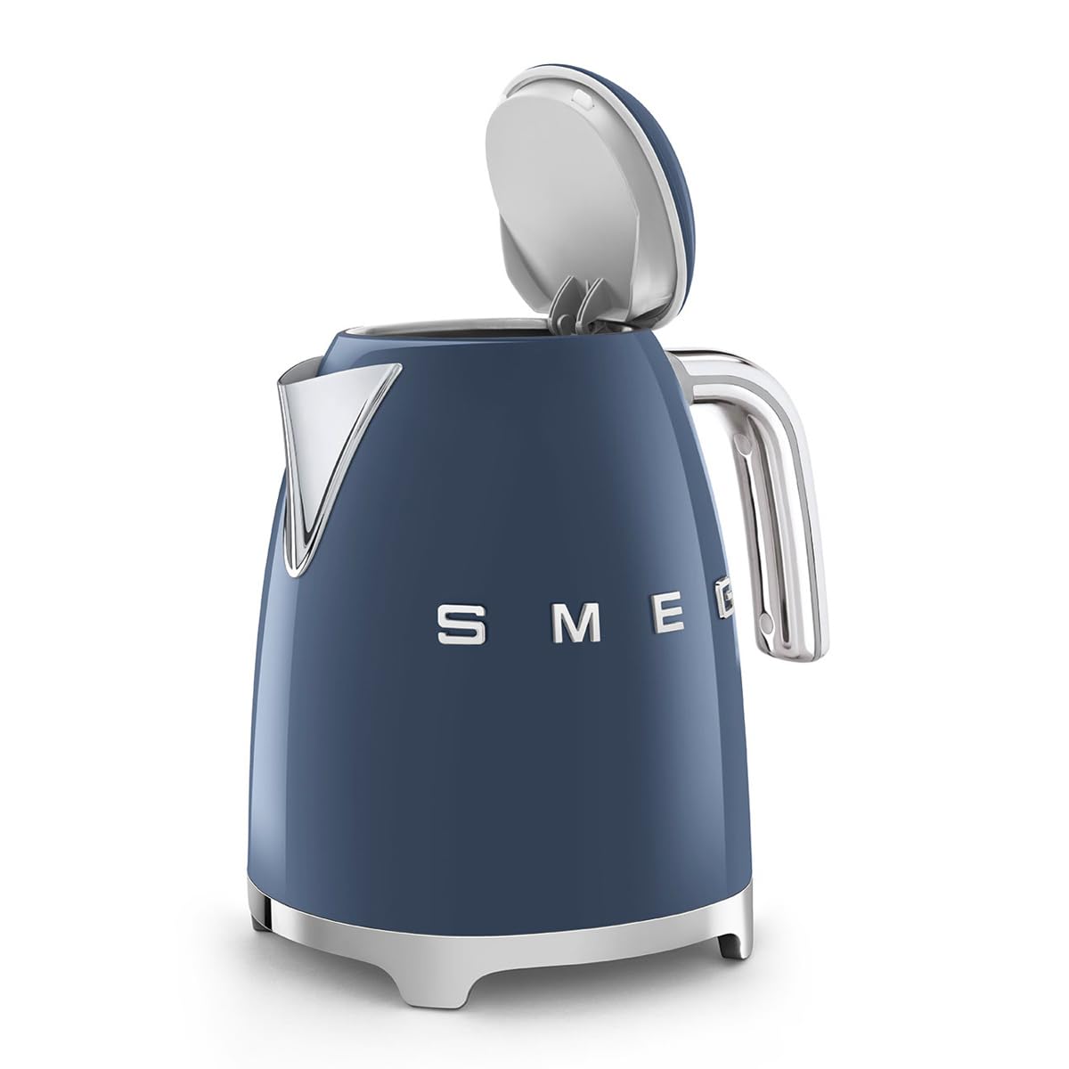 SMEG 50's Retro Style 7 Cup Electric Water Kettle with Automatic Shutoff, Removable Base, and Water Indicator, KLF03CHMUS, Matte Campagne