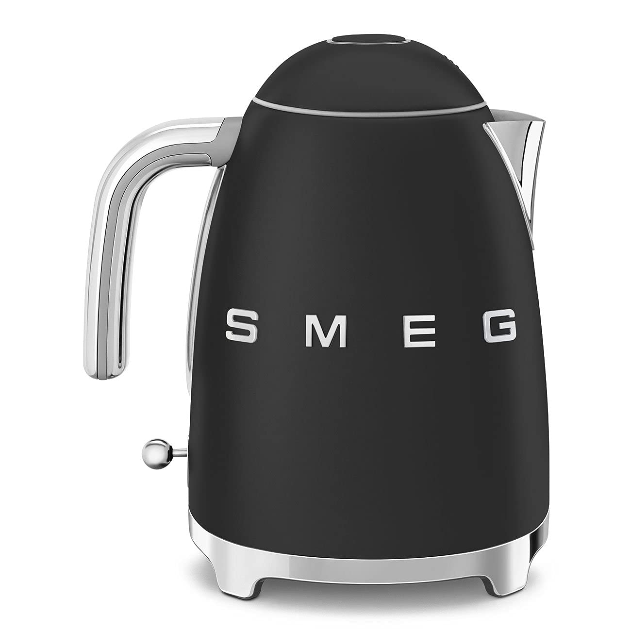 SMEG 50's Retro Style 7 Cup Electric Water Kettle with Automatic Shutoff, Removable Base, and Water Indicator, KLF03CHMUS, Matte Campagne