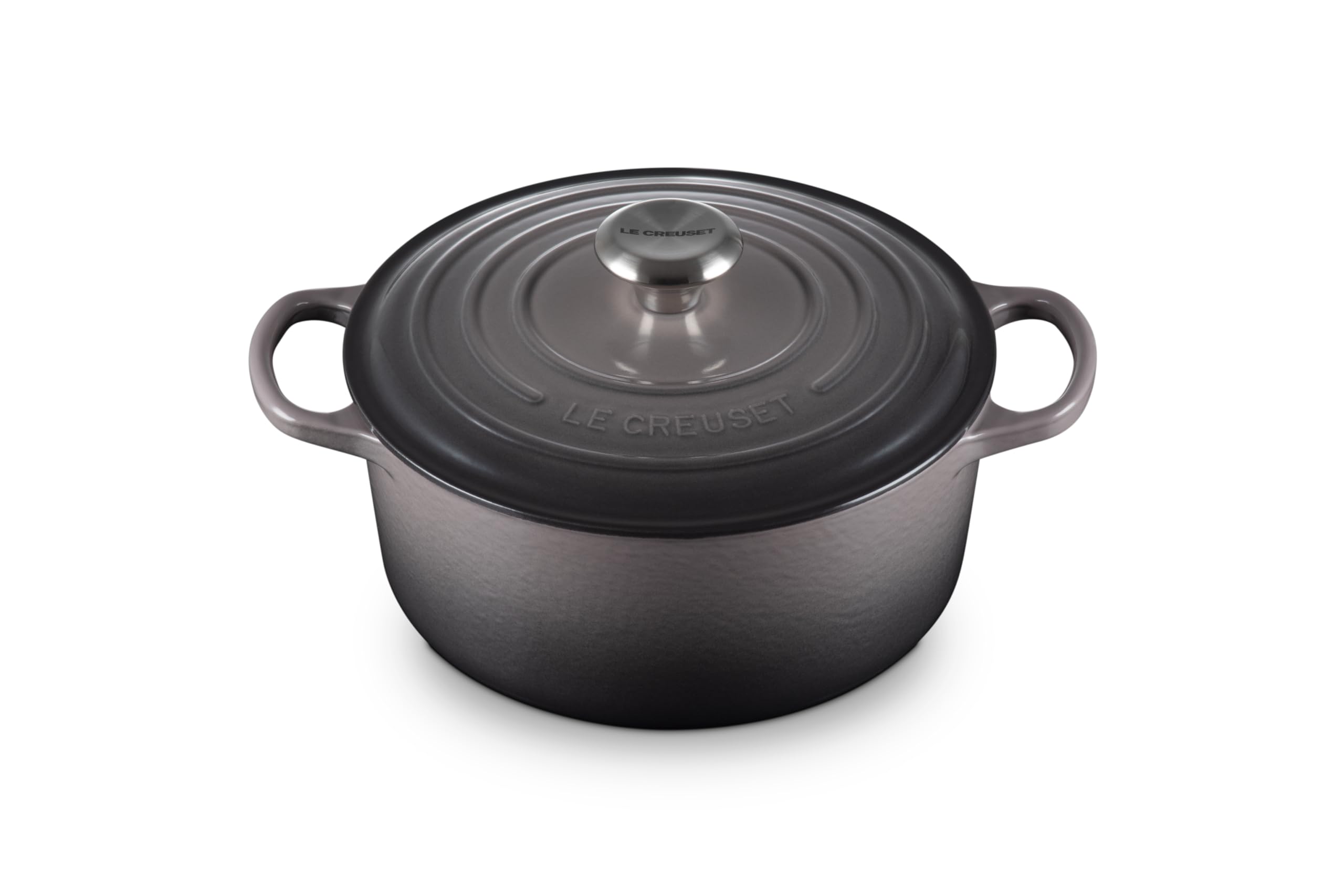 Le Creuset Enameled Cast Iron Signature Round Dutch Oven, 7.25 qt., Cerise
