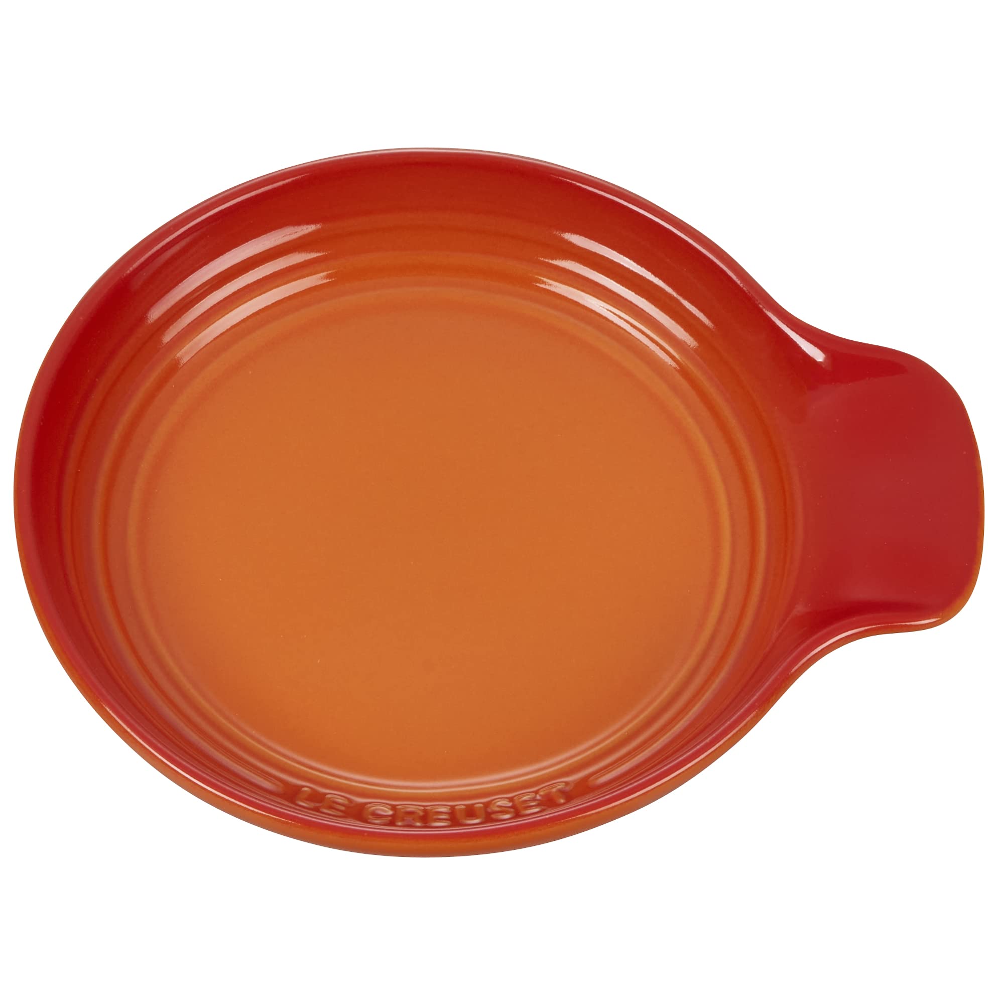 Le Creuset Signature Stoneware Spoon Rest, 6 Inches, Cerise
