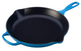 Le Creuset Enameled Cast Iron Signature Iron Handle Skillet, 11.75", Cerise