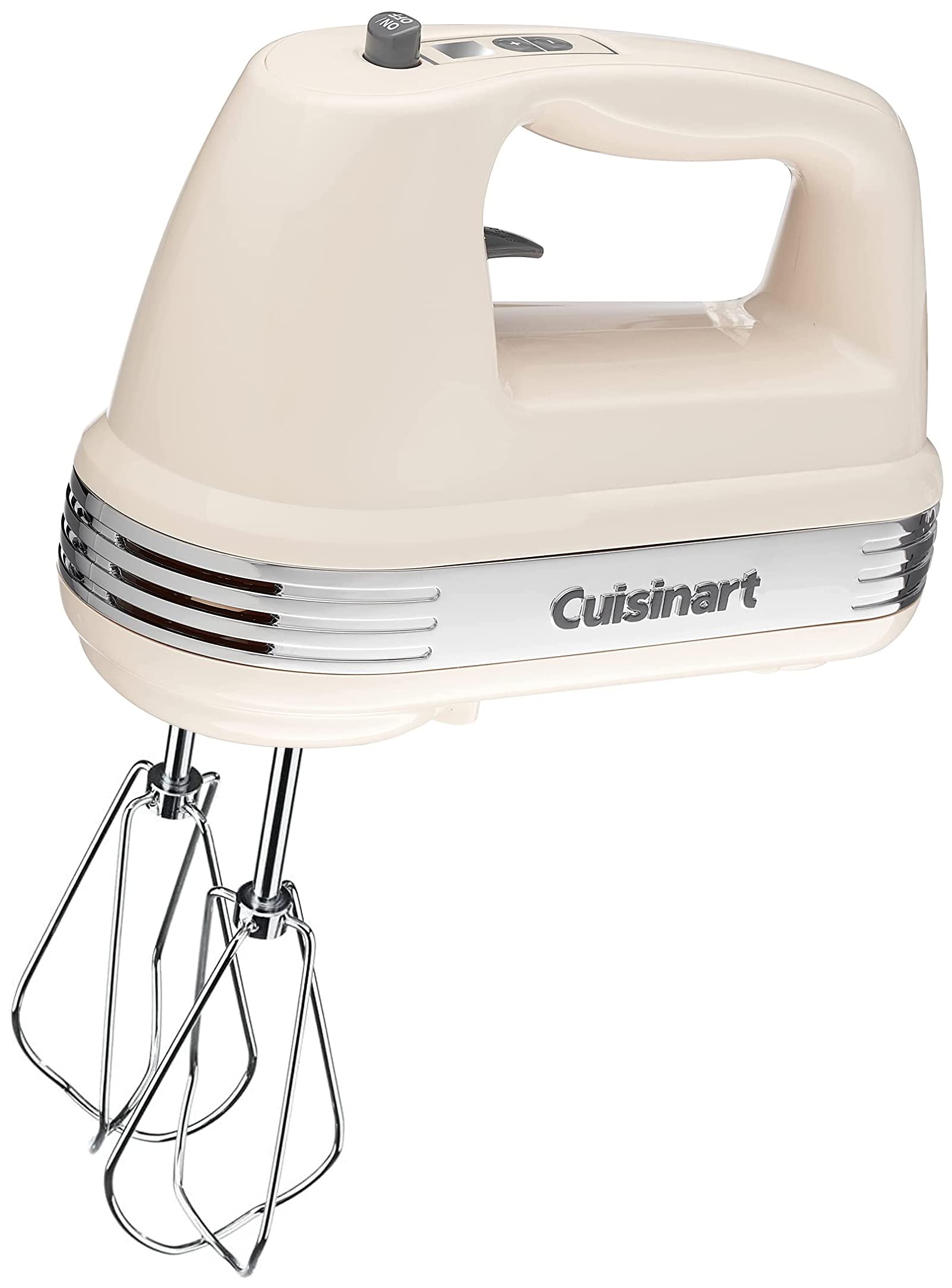 Cuisinart Power Advantage Plus 9-Speed Hand Mixer, 220W Motor, Electric Mixer with Dishwasher-Safe Beaters, Storage Case, HM-90BCS, Brushed Chrome
