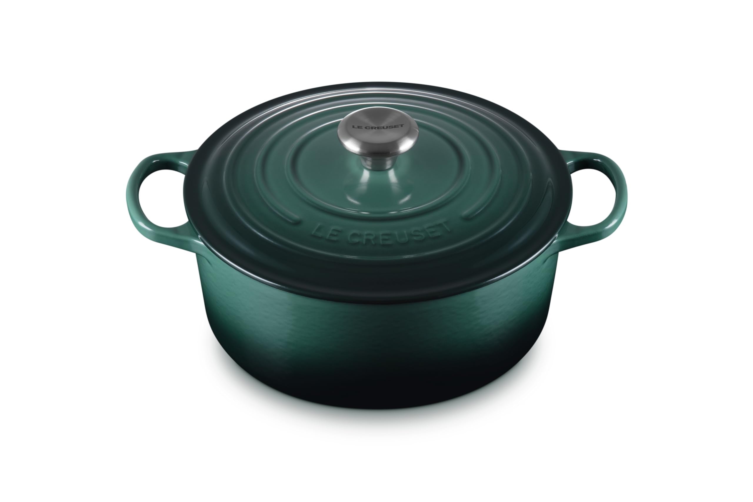 Le Creuset Enameled Cast Iron Signature Round Dutch Oven, 7.25 qt., Cerise
