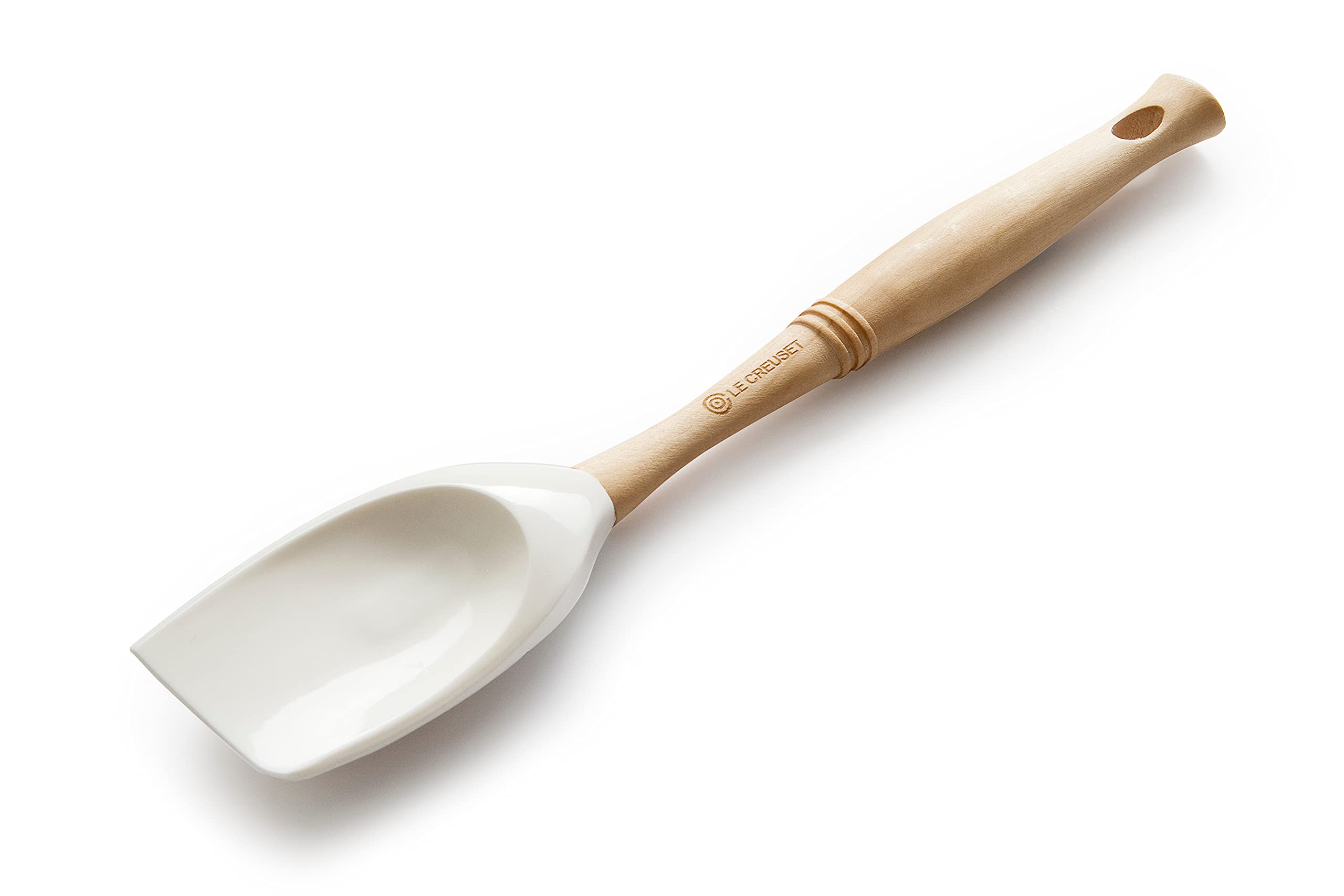 LE CREUSET Revolution Spatula Spoon White, 1 EA