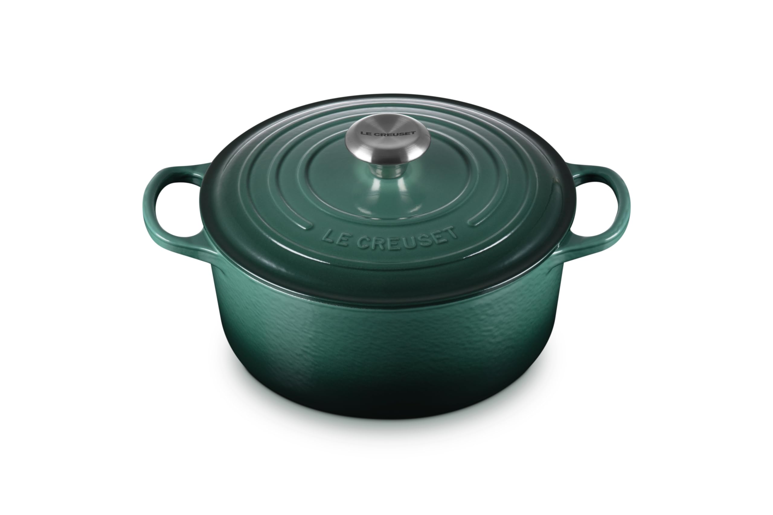 Le Creuset Enameled Cast Iron Signature Round Dutch Oven, 7.25 qt., Cerise