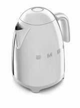 SMEG 50's Retro Style 7 Cup Electric Water Kettle with Automatic Shutoff, Removable Base, and Water Indicator, KLF03CHMUS, Matte Campagne