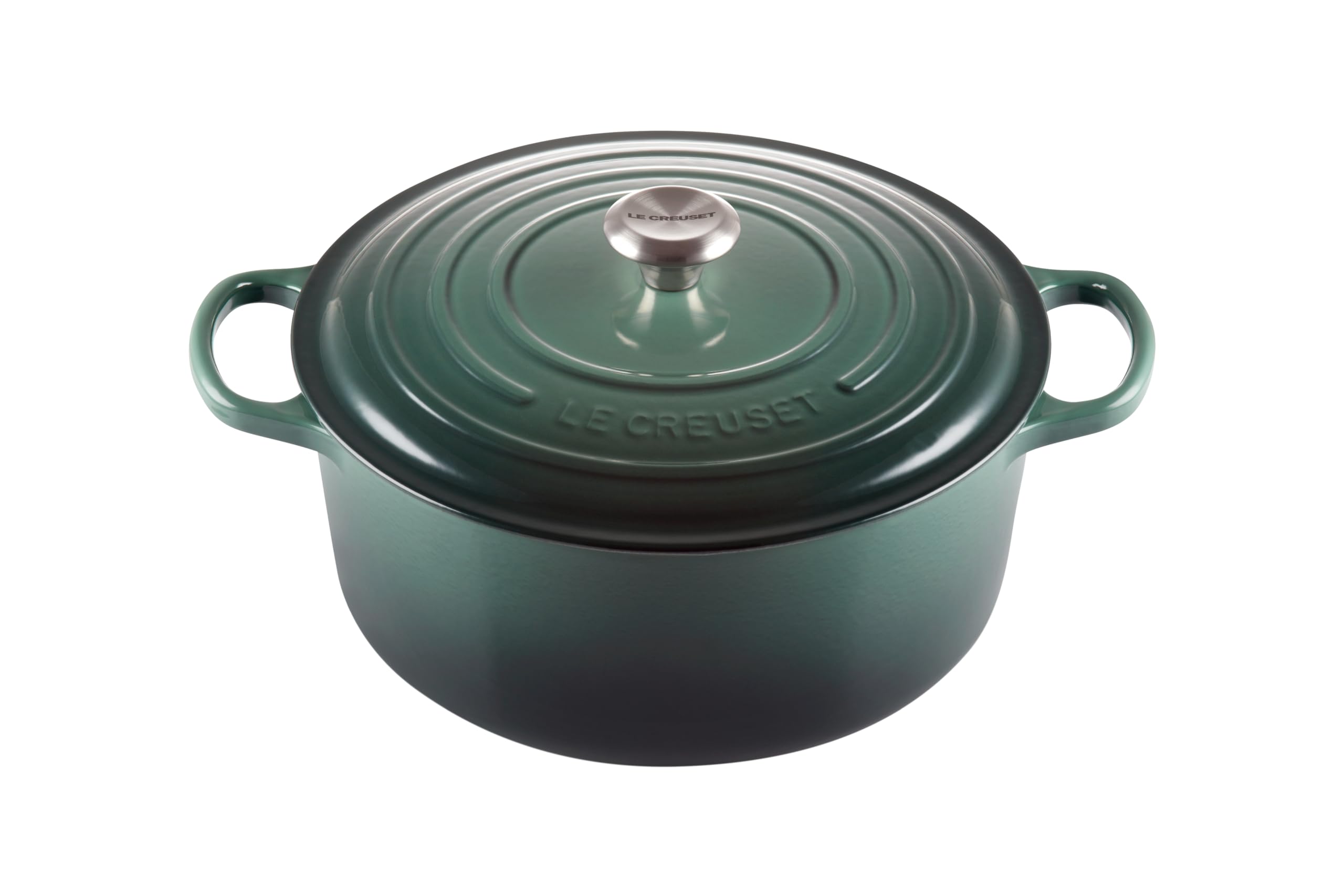 Le Creuset Enameled Cast Iron Signature Round Dutch Oven, 7.25 qt., Cerise