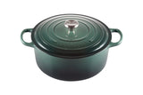 Le Creuset Enameled Cast Iron Signature Round Dutch Oven, 7.25 qt., Cerise