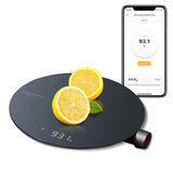 HOTO Smart Food Scale, Kitchen Scale, Food Scales Digital Weight Grams and Oz, Coffee Scale, Kitchen Scale with 0.1g High Precise Sensor, Measures in 4 Units (g/ml/oz/lb: oz)，Batteries Not Included