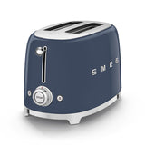 SMEG 2 Slice Toaster with 6 Presets and Defrost Function and Removable Crumb Tray TSF01RDUS, RED