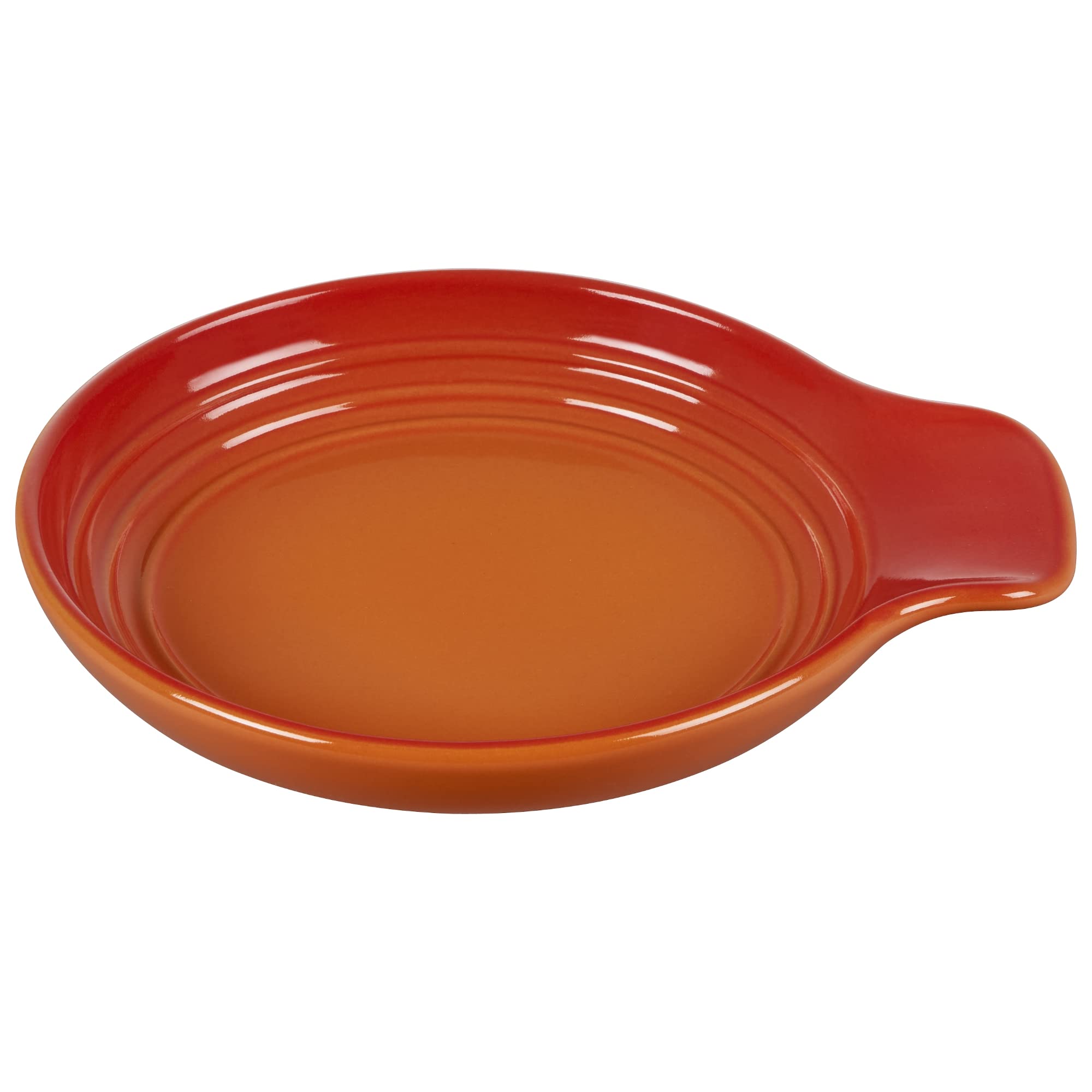 Le Creuset Signature Stoneware Spoon Rest, 6 Inches, Cerise