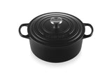 Le Creuset Enameled Cast Iron Signature Round Dutch Oven, 7.25 qt., Cerise
