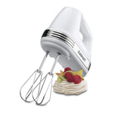 Cuisinart Power Advantage Plus 9-Speed Hand Mixer, 220W Motor, Electric Mixer with Dishwasher-Safe Beaters, Storage Case, HM-90BCS, Brushed Chrome