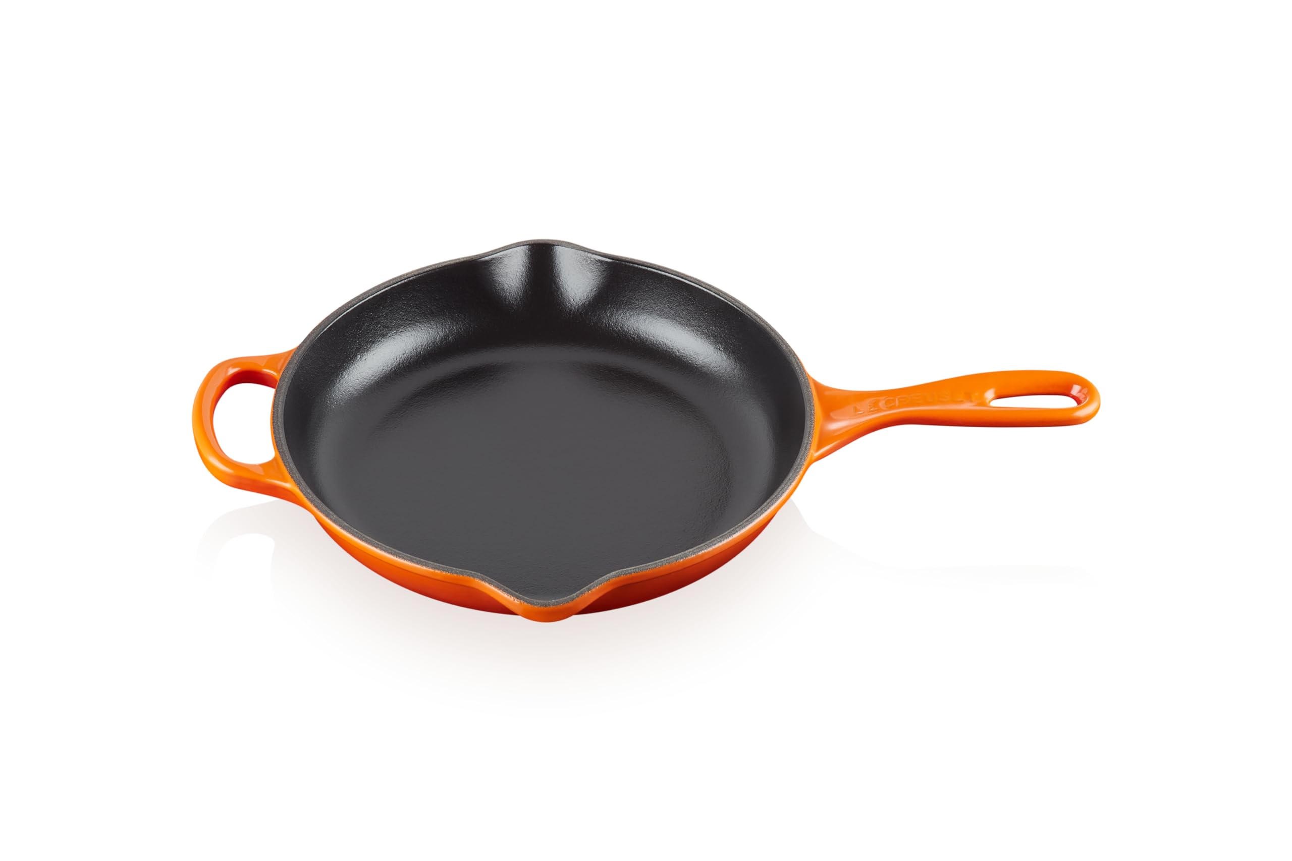 Le Creuset Enameled Cast Iron Signature Iron Handle Skillet, 11.75", Cerise