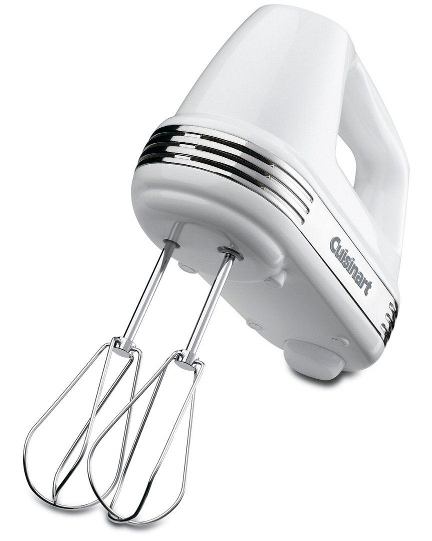 Cuisinart Power Advantage Plus 9-Speed Hand Mixer, 220W Motor, Electric Mixer with Dishwasher-Safe Beaters, Storage Case, HM-90BCS, Brushed Chrome