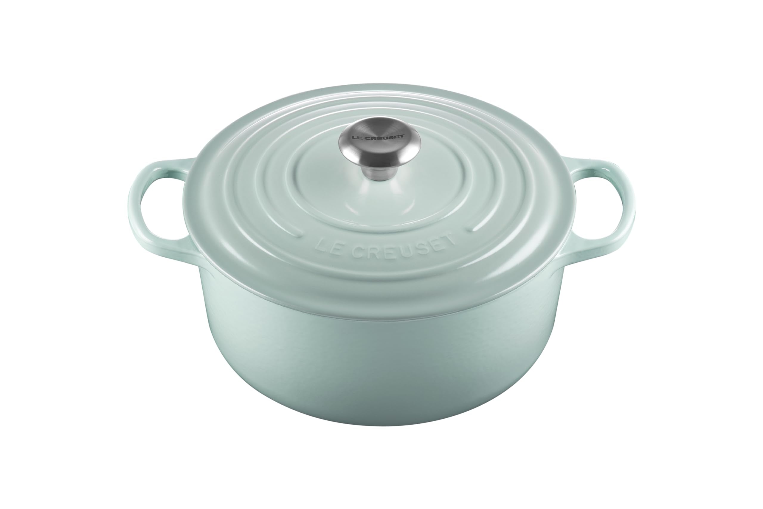 Le Creuset Enameled Cast Iron Signature Round Dutch Oven, 7.25 qt., Cerise