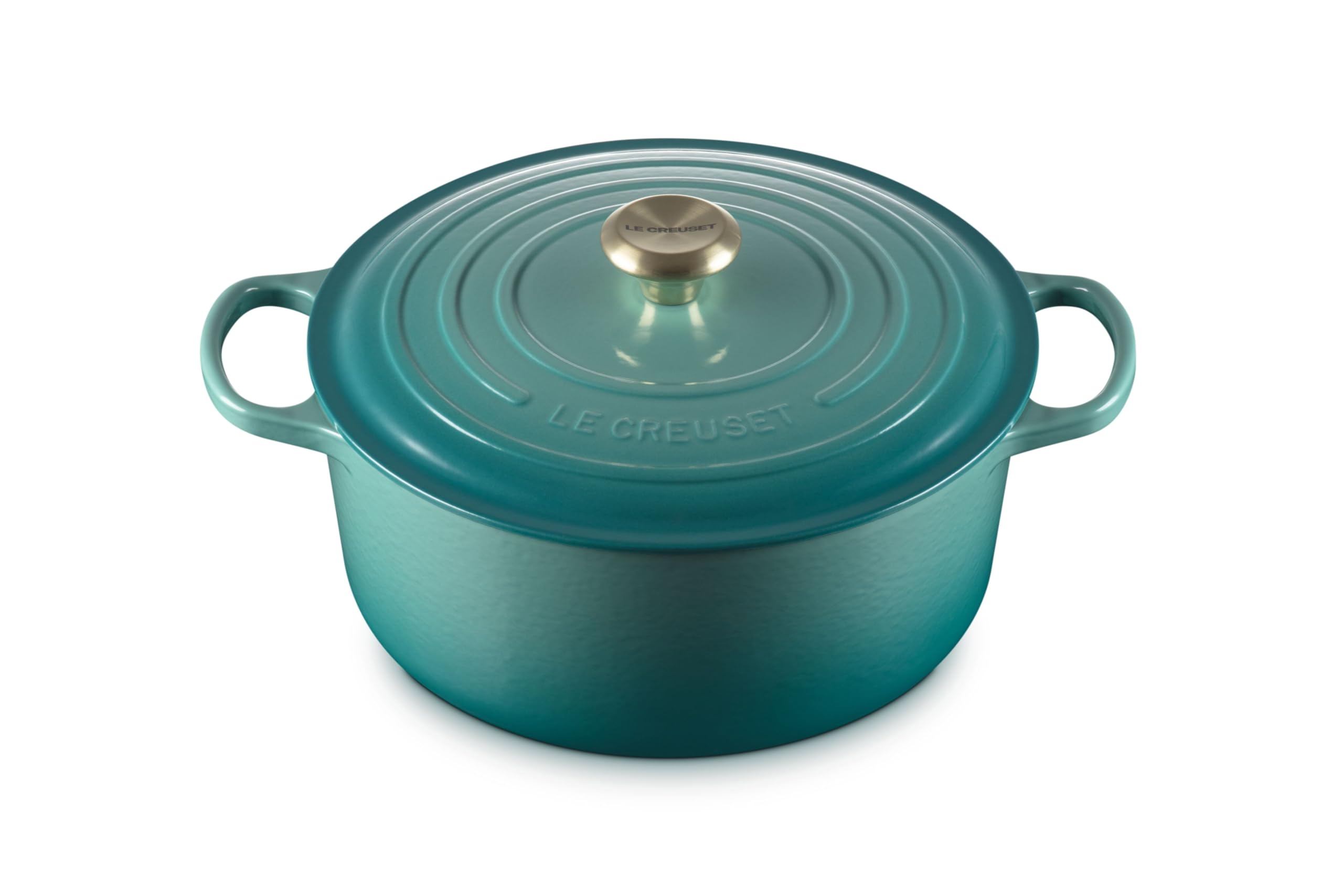 Le Creuset Enameled Cast Iron Signature Round Dutch Oven, 7.25 qt., Cerise