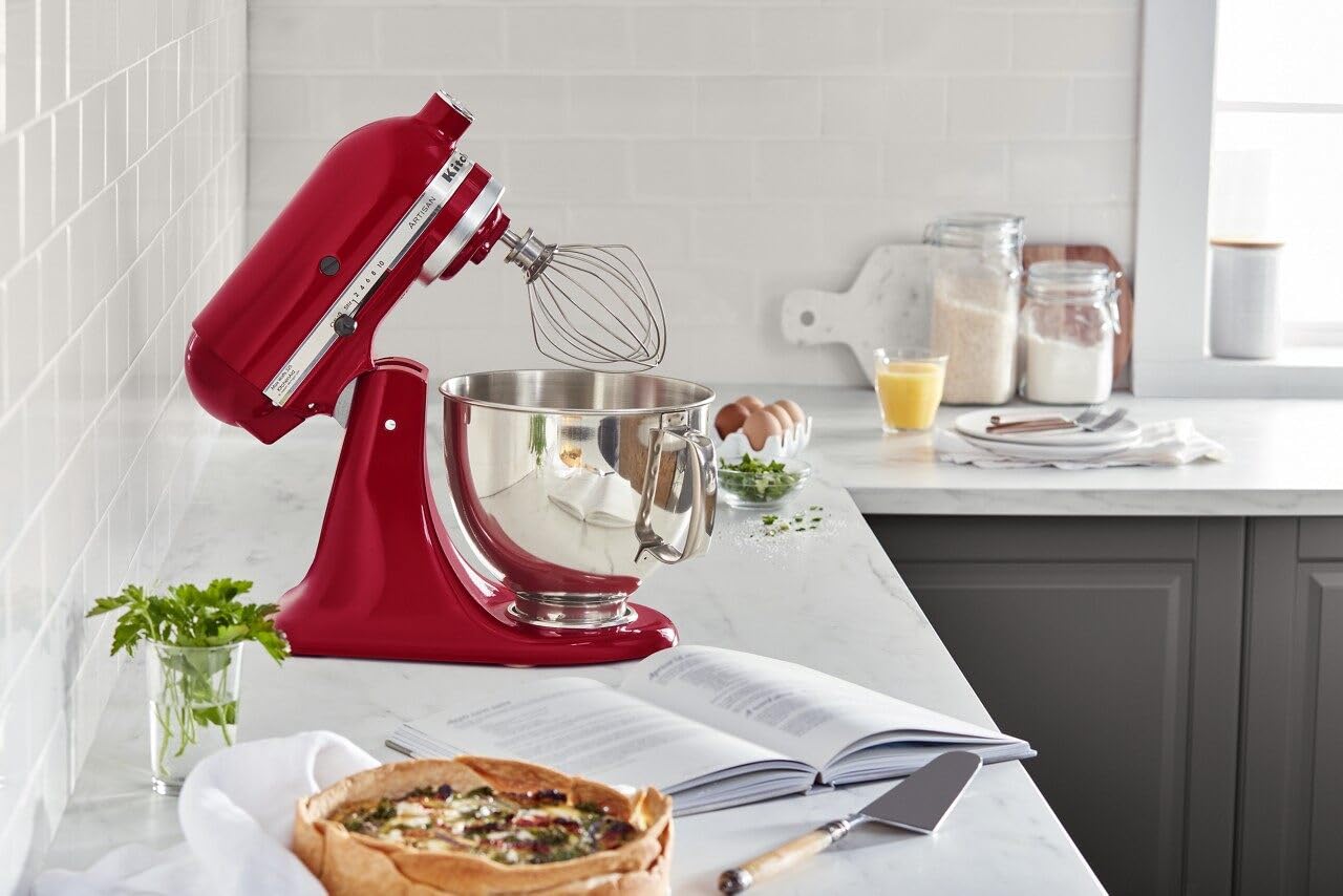 KitchenAid Artisan Series 5 Quart Tilt Head Stand Mixer with Pouring Shield KSM150PS, Milkshake