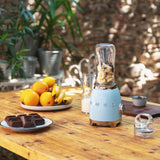 SMEG 50's Retro Style Personal Blender with Backlit Knob and Two 600 ML BPA Free bottles