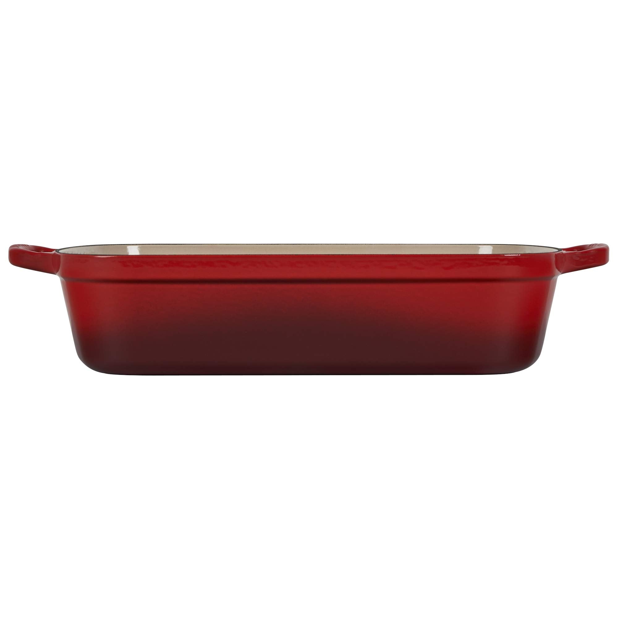 Le Creuset Enameled Cast Iron Signature Rectangular Roaster, 7 qt. (12.8" x 18.7"), Cerise