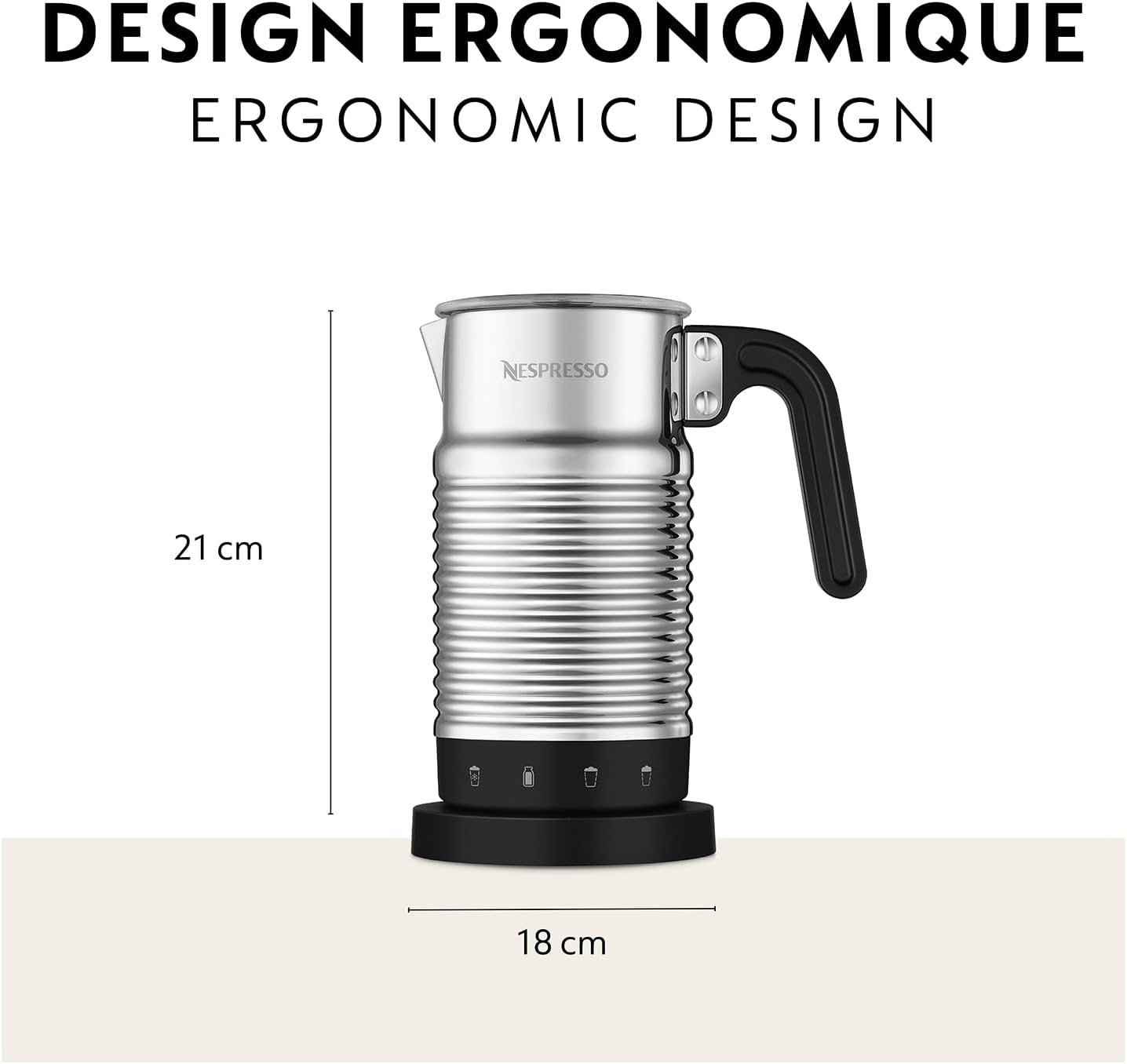 Nespresso Aeroccino 4 Milk Frother