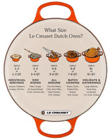 Le Creuset Enameled Cast Iron Signature Round Dutch Oven, 7.25 qt., Cerise