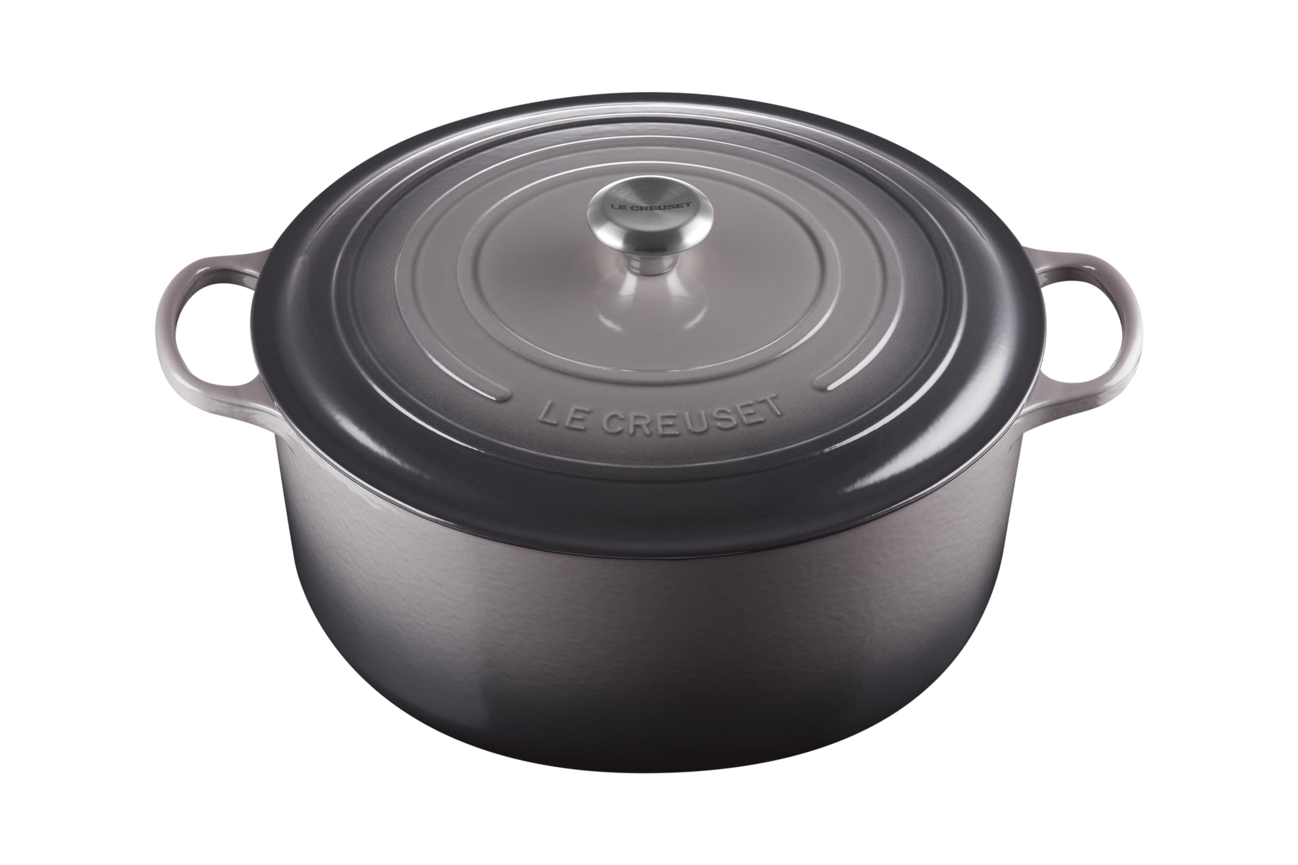 Le Creuset Enameled Cast Iron Signature Round Dutch Oven, 7.25 qt., Cerise