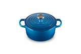 Le Creuset Enameled Cast Iron Signature Round Dutch Oven, 7.25 qt., Cerise