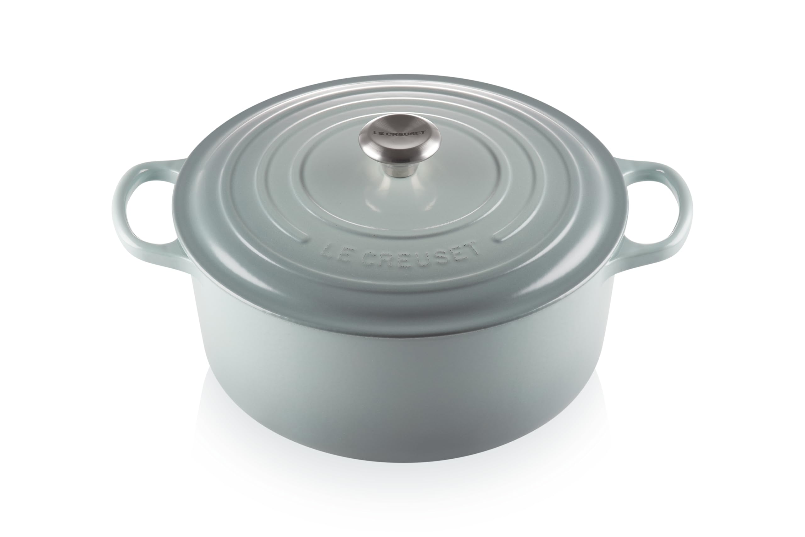Le Creuset Enameled Cast Iron Signature Round Dutch Oven, 7.25 qt., Cerise