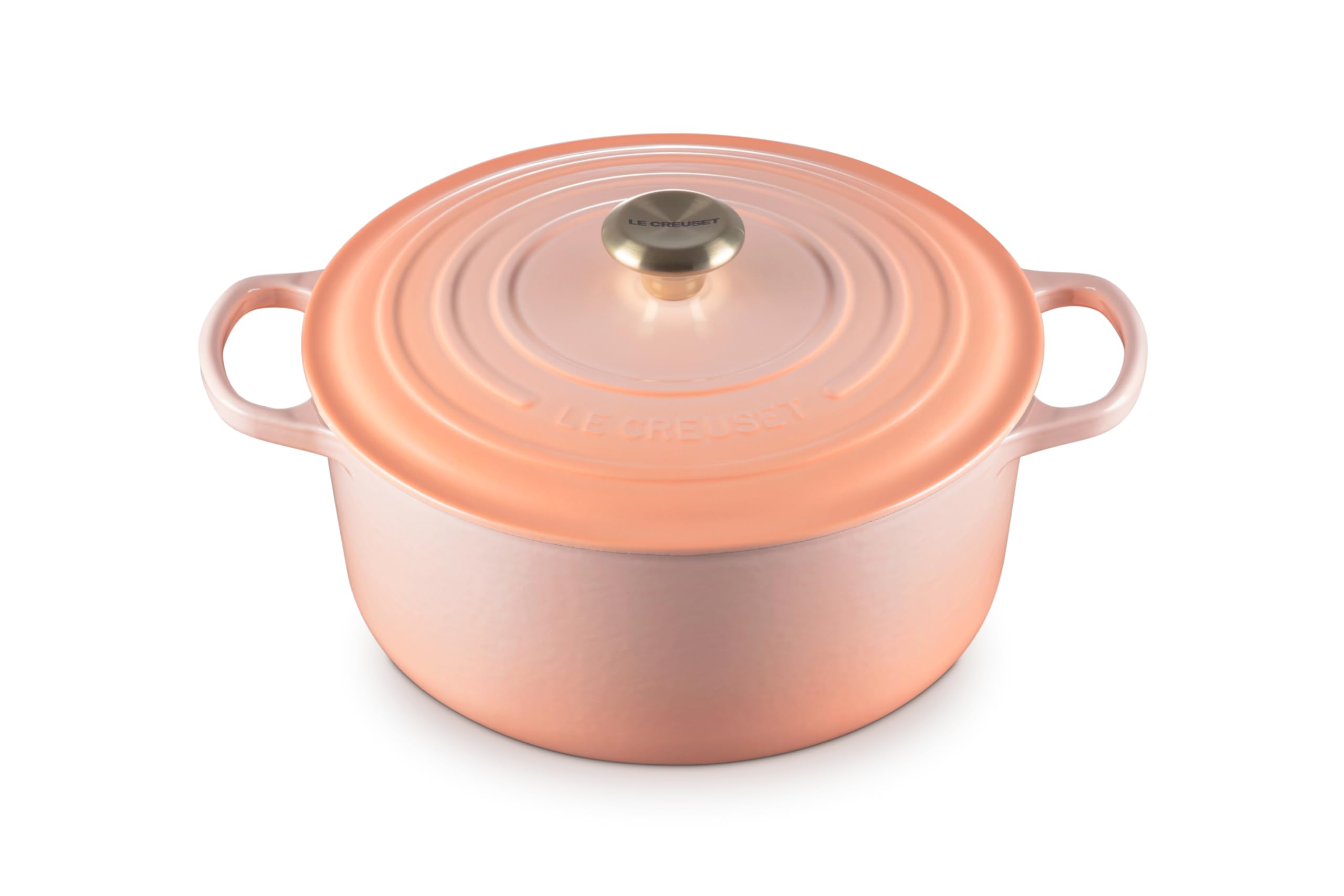 Le Creuset Enameled Cast Iron Signature Round Dutch Oven, 7.25 qt., Cerise