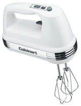 Cuisinart Power Advantage Plus 9-Speed Hand Mixer, 220W Motor, Electric Mixer with Dishwasher-Safe Beaters, Storage Case, HM-90BCS, Brushed Chrome