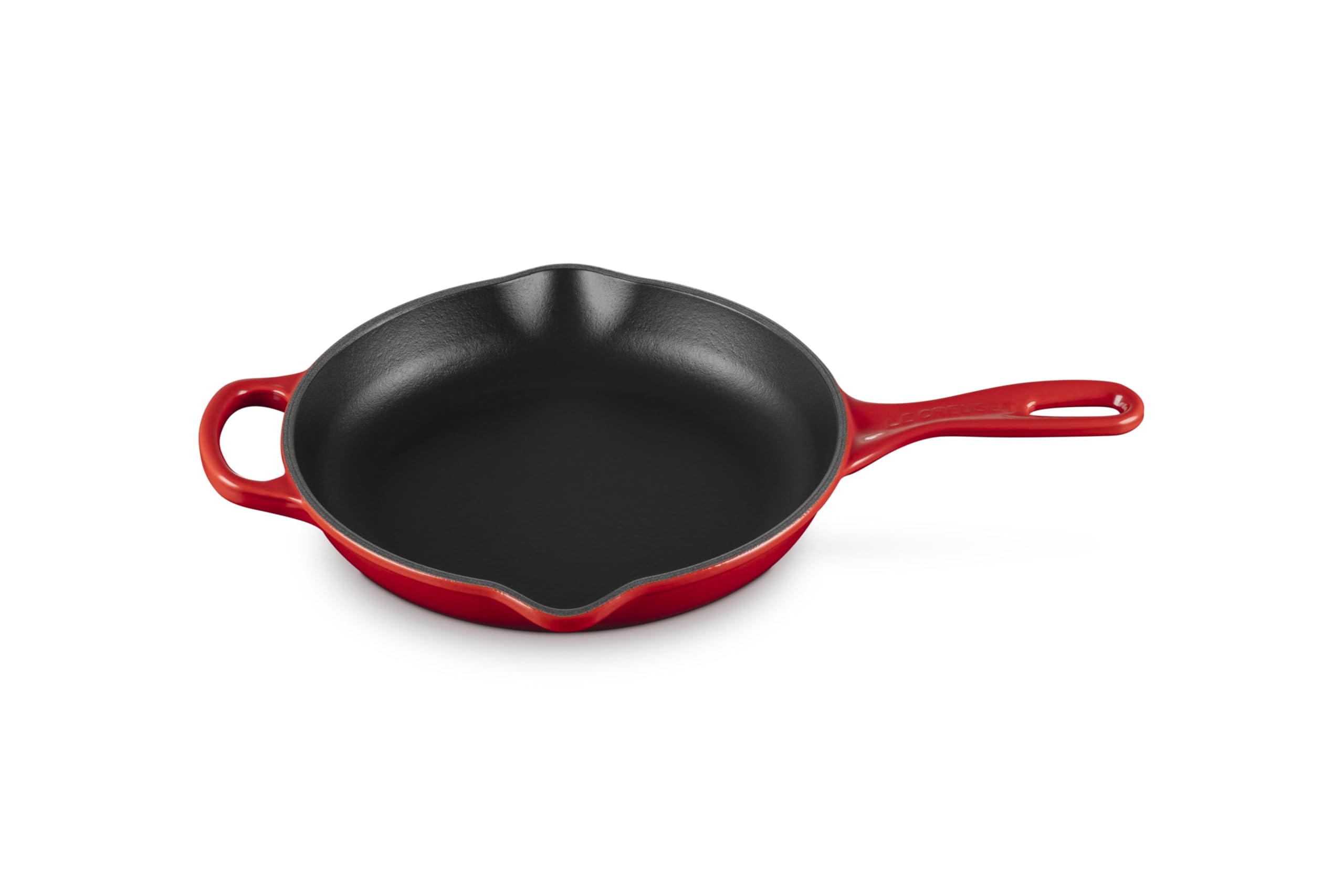 Le Creuset Enameled Cast Iron Signature Iron Handle Skillet, 11.75", Cerise